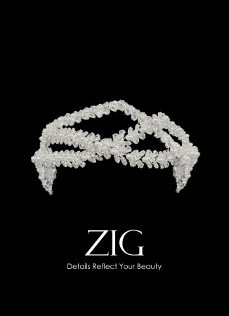 Zircon Stone Hair Accessories Models Design Wedding Henna Engagement Bride						