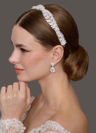 Zircon Stone Hair Accessories Models Design Wedding Henna Engagement Bride						