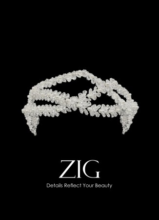 Zircon Stone Hair Accessories Models Design Wedding Henna Engagement Bride						
