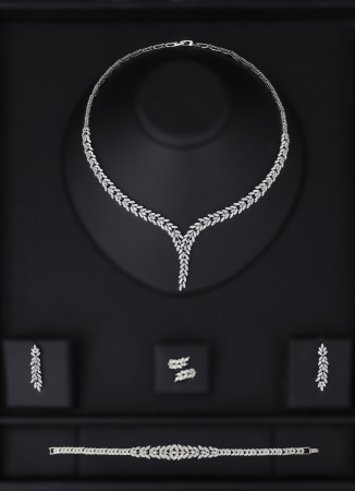 Set Necklace Wedding Henna Engagement Jewelry Set Models