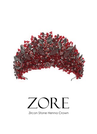 Bridal Henna Crown Models Special Design Red Bindal Engagement