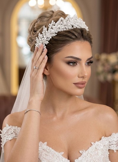 Zircon Stone Hair Accessories Models Design Wedding Henna Engagement Bride						