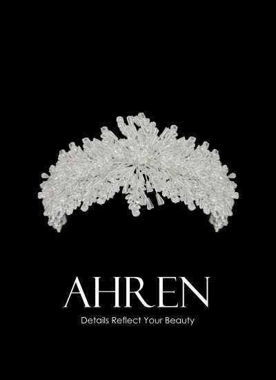 Zircon Stone Hair Accessory Models Hair Band Beaded Henna Wedding