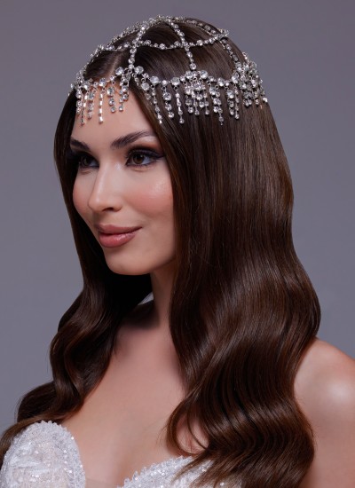 Bridal Henna Crown Hair Accessories Models Wedding Engagement