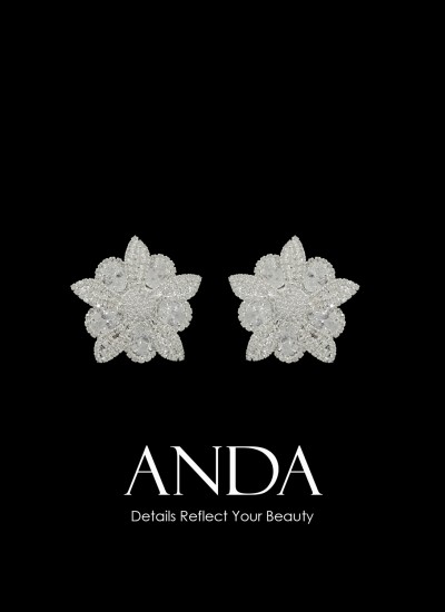 Zircon Set Necklace Wedding Henna Engagement Jewelry Set Models