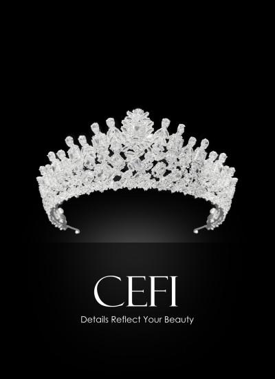 Bridal Crown Models Design Wedding Engagement Henna