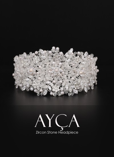 Bridal Crown Accessories Models Wedding Dress White Dress Bridal Crown Accessories Models Wedding Dress White Dress