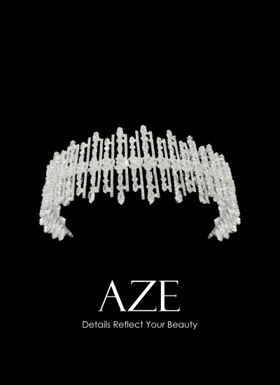 Zircon Stone Hair Accessories Models Design Wedding Henna Engagement Bride						