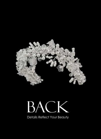 Crystal Stone Hair Accessories Models Wedding Henna Engagement Bride