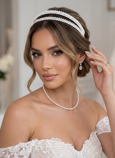 Zircon Stone Hair Accessory Models Wedding Henna Engagement Bride Zircon Stone Hair Accessory Models Wedding Henna Engagement Bride
