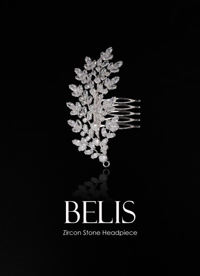 Zircon Stone Hair Accessories Models Wedding Henna Engagement Bride