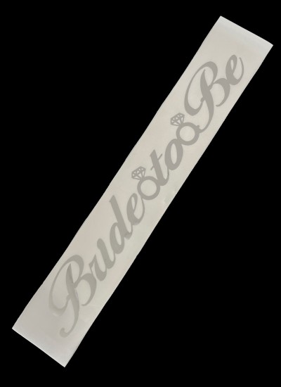 bridal sash bridal party decorations bride to be decorations party time