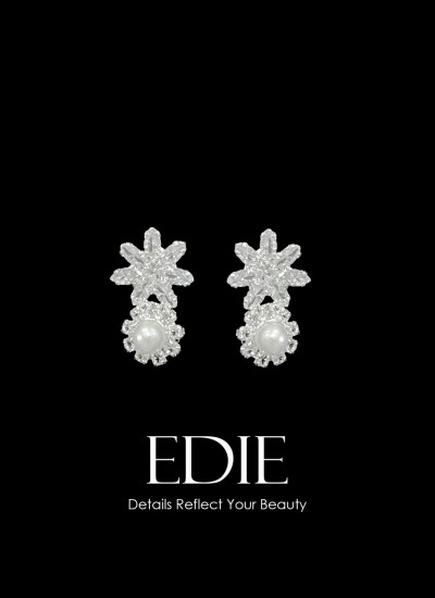 Zircon Stone Earrings Engagement Wedding Design Henna Stylish Earring Models