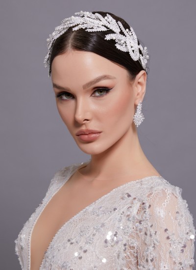 Bridal Hair Accessories Models Special Design Wedding Hair Crown