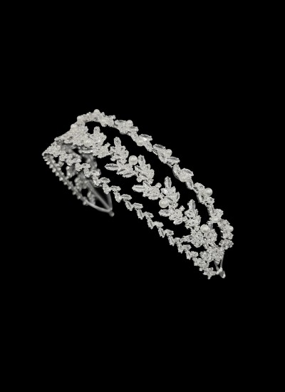 Zircon Stone Hair Accessories Models Design Wedding Henna Engagement Bride						