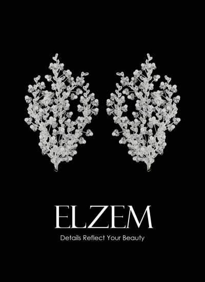 Zircon Stone Hair Accessories Models Wedding Henna Engagement Bride hair comb