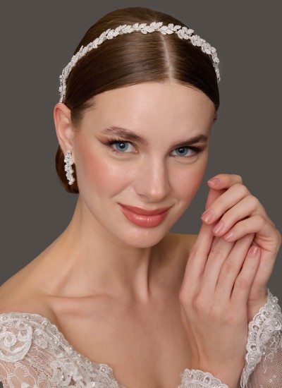 Zircon Stone Hair Accessories Models Wedding Henna Engagement Bride						