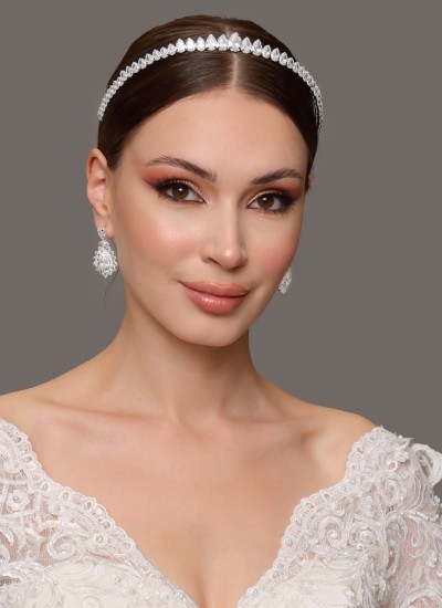 Zircon Stone Hair Accessories Models Henna Wedding Engagement Bride