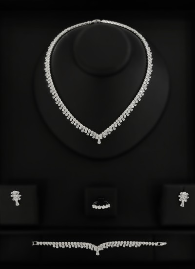Set Necklace Wedding Henna Engagement Jewelry Set Models