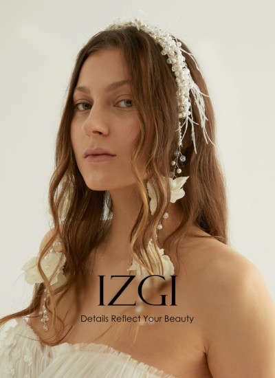 Crystal Stone Hair Accessories Models Wedding Henna Engagement Bride