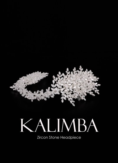 Zircon Stone Hair Accessory Models Hair Band Beaded Henna Wedding