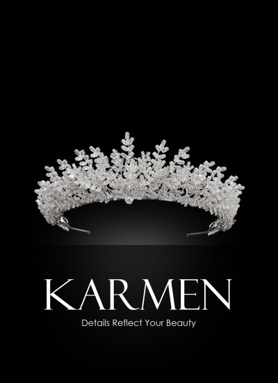 Bridal Crown Models Design Wedding Engagement Henna