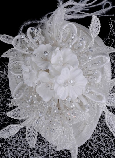 Wedding Cap Hat Wedding Bridal Accessory Engagement