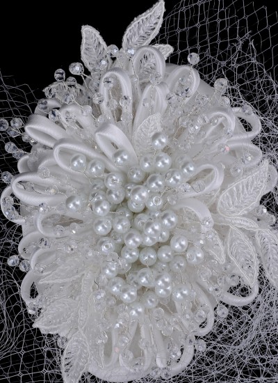 Wedding Cap Hat Wedding Bridal Accessory Engagement