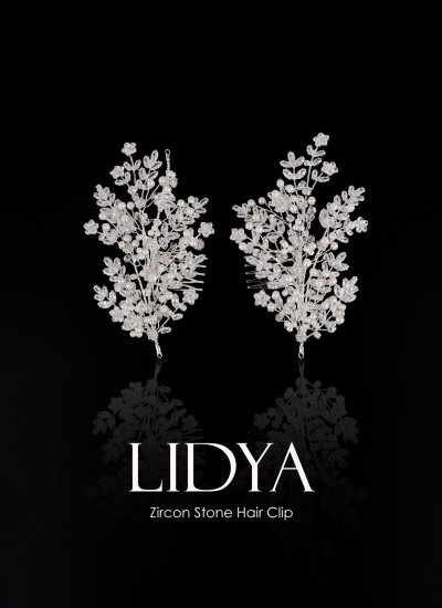Zircon Stone Hair Accessories Models Wedding Henna Engagement Bride