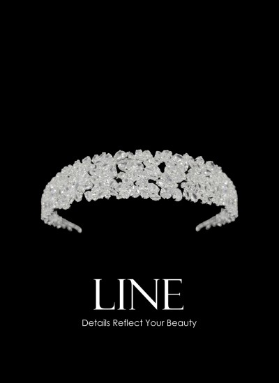 Zircon Stone Hair Accessories Models Design Wedding Henna Engagement Bride						