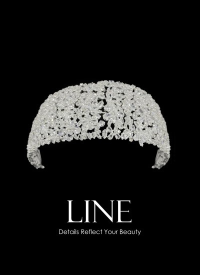Zircon Stone Hair Accessories Models Design Wedding Henna Engagement Bride						