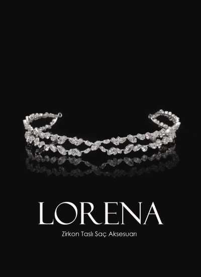 Zircon Stone Hair Accessory Models Hair Band Beaded Henna Wedding