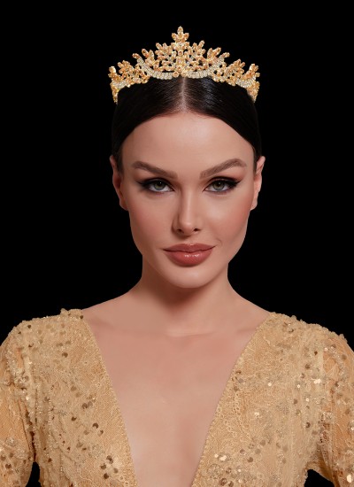 Henna Crown Bridal Red Dress Bindallı Special Design