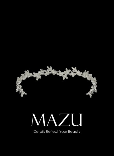 Zircon Stone Hair Accessories Models Wedding Henna Engagement Bride	