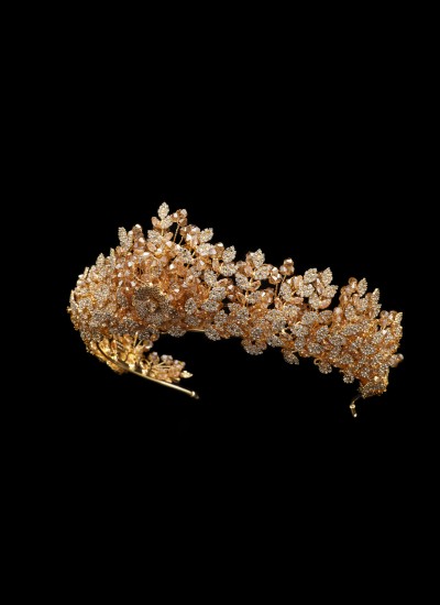 Henna Crown Bridal Red Dress Bindallı Special Design