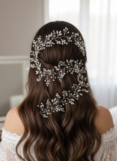 Crystal Stone Hair Accessories Models Wedding Henna Engagement Bride Crystal Stone Hair Accessories Models Wedding Henna Engagement Bride