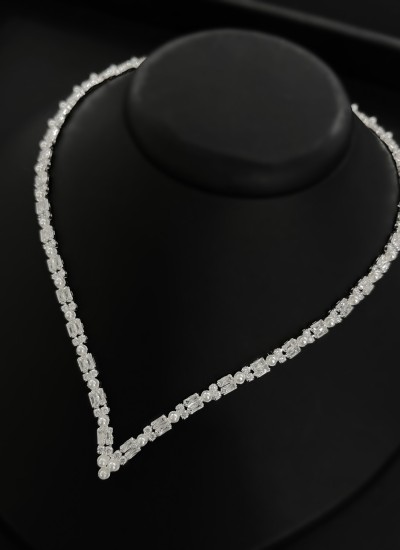 Zircon Set Necklace Wedding Henna Engagement Jewelry Set Models