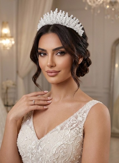 Zircon Stone Hair Accessory Models Wedding Henna Engagement Bridal Zircon Stone Hair Accessory Models Wedding Henna Engagement Bridal