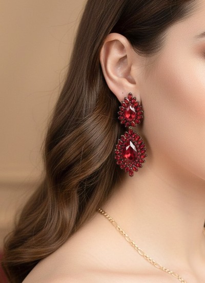 Galata Zircon Stone Earrings Honey Wedding Wedding Bridal Engagement Accessories Galata Zircon Stone Earrings Honey Wedding Wedding Bridal Engagement Accessories