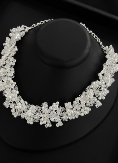 Zircon Set Necklace Wedding Henna Engagement Jewelry Set Models