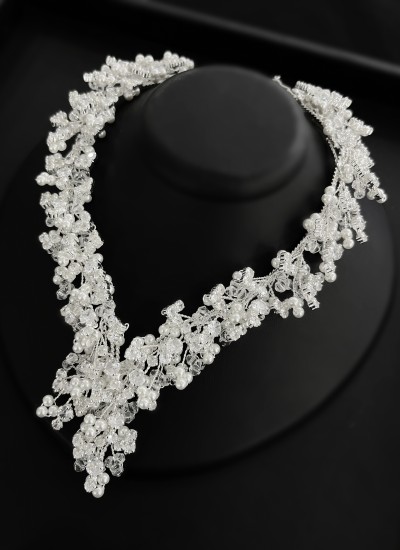 Zircon Set Necklace Wedding Henna Engagement Jewelry Set Models