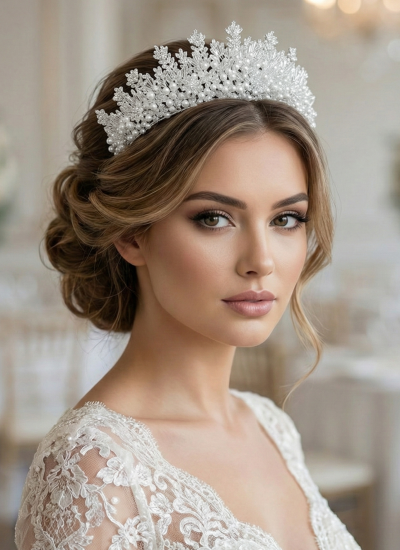 Zircon Stone Hair Accessories Models Design Wedding Henna Engagement Bride						