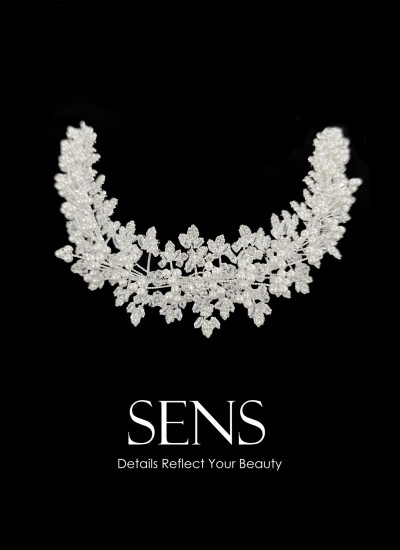 Zircon Stone Hair Accessories Models Henna Wedding Engagement Bride