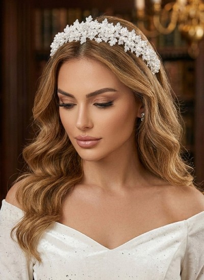Zircon Stone Hair Accessories Models Henna Wedding Engagement Bride