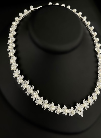 Zircon Set Necklace Wedding Henna Engagement Jewelry Set Models