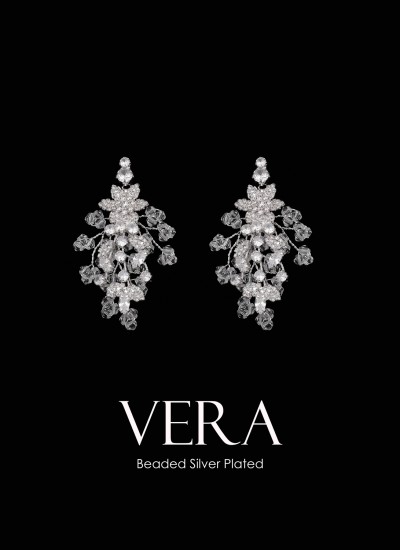 Earring Models Design Beaded Henna Engagement Wedding