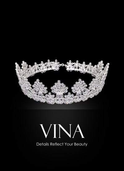 Bridal Crown Models Design Wedding Engagement Henna