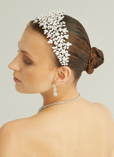 Zircon Stone Hair Accessory Models Hair Band Beaded Henna Wedding