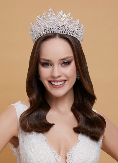 Bridal Crown Models Design Wedding Engagement Henna