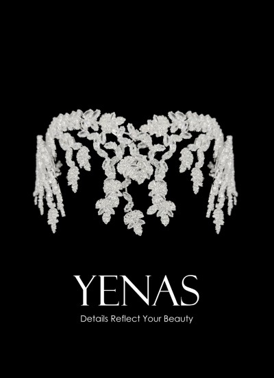 Zircon Stone Hair Accessories Models Design Wedding Henna Engagement Bride						